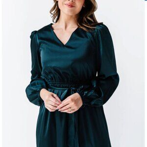 Elsa Satin Dress